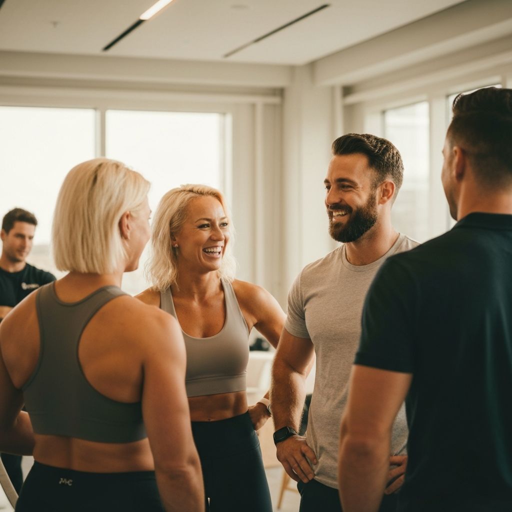 Networking entre profissionais do bem-estar